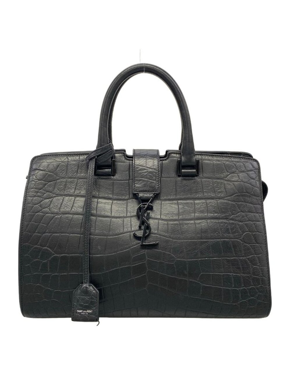 Saint Laurent Paris Handbag Baby Cabas Black Leather